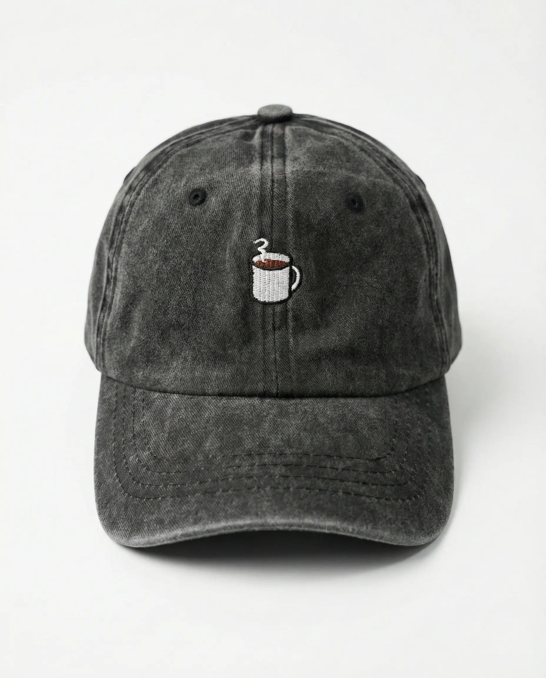 Vintage Washed Dad Hat | Coffee Cup
