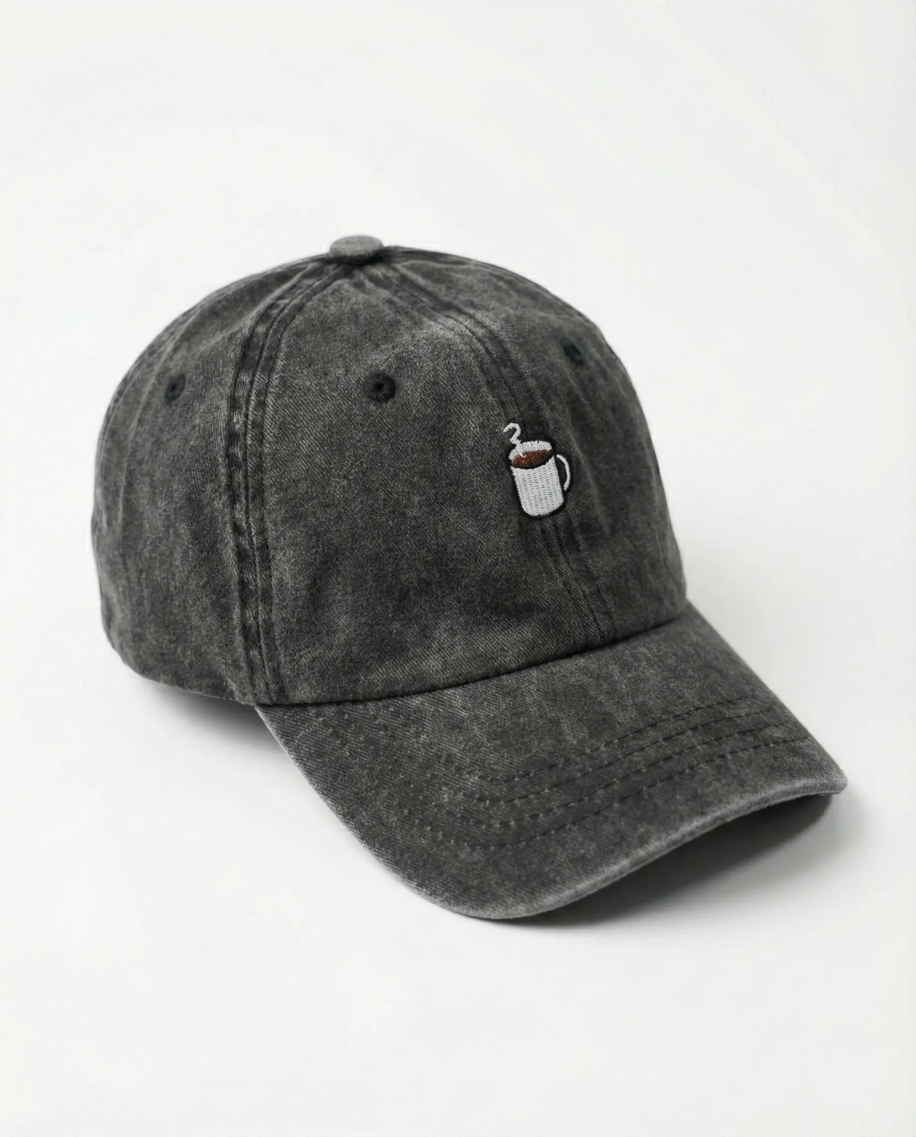 Vintage Washed Dad Hat | Coffee Cup