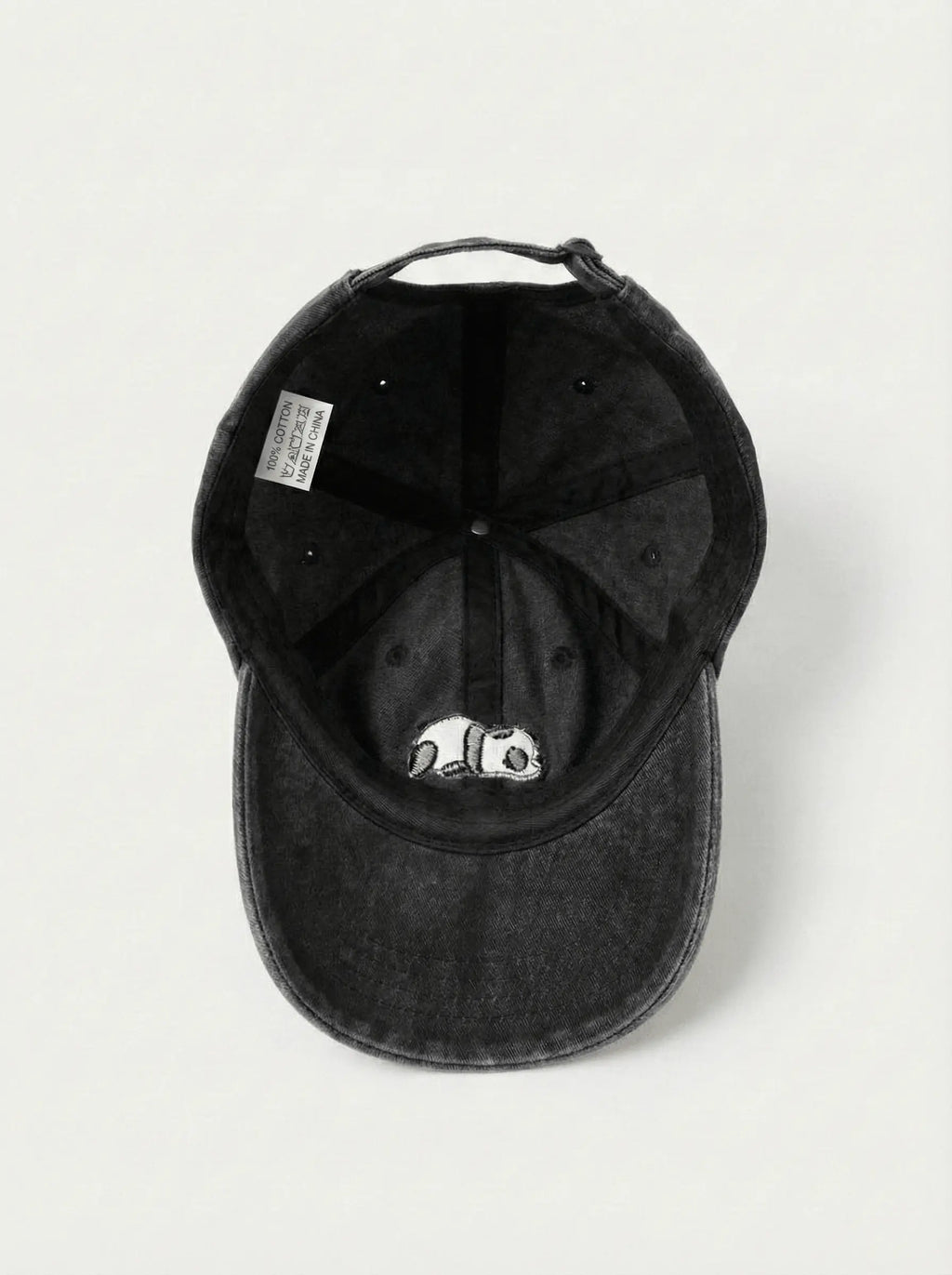 Vintage Washed Dad Hat - Lazy Panda