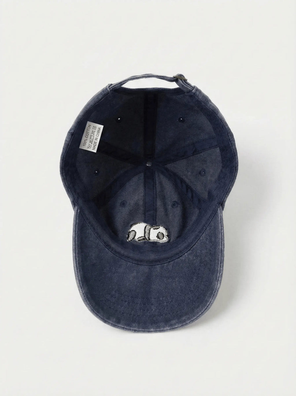 Vintage Washed Dad Hat - Lazy Panda