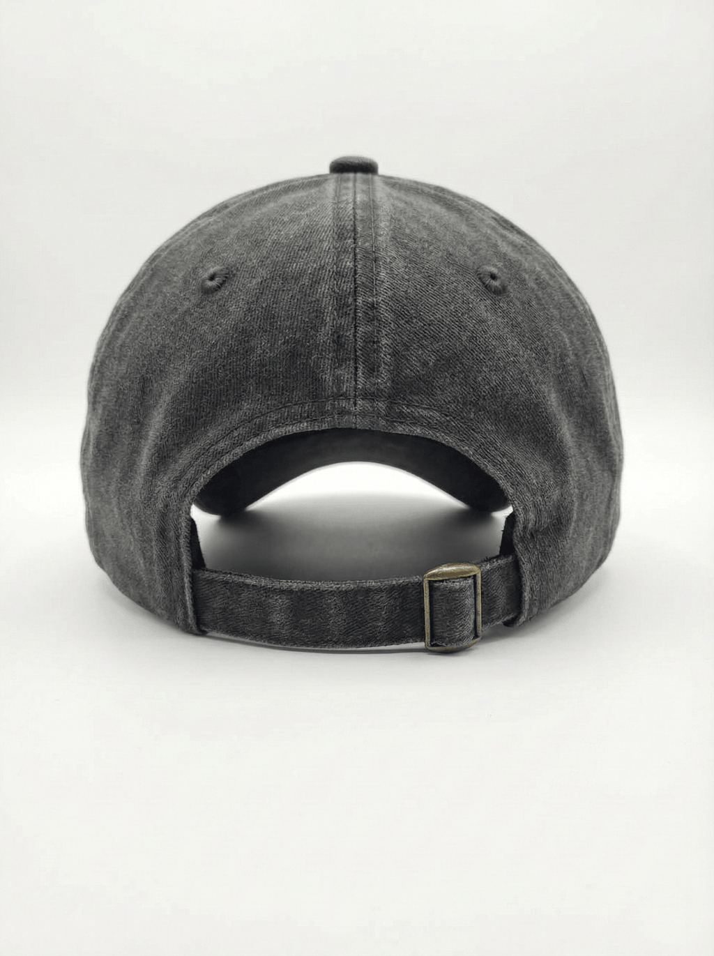 Cappello baseball nero Pepper Cap Cartepoker dettaglio chiusura posteriore