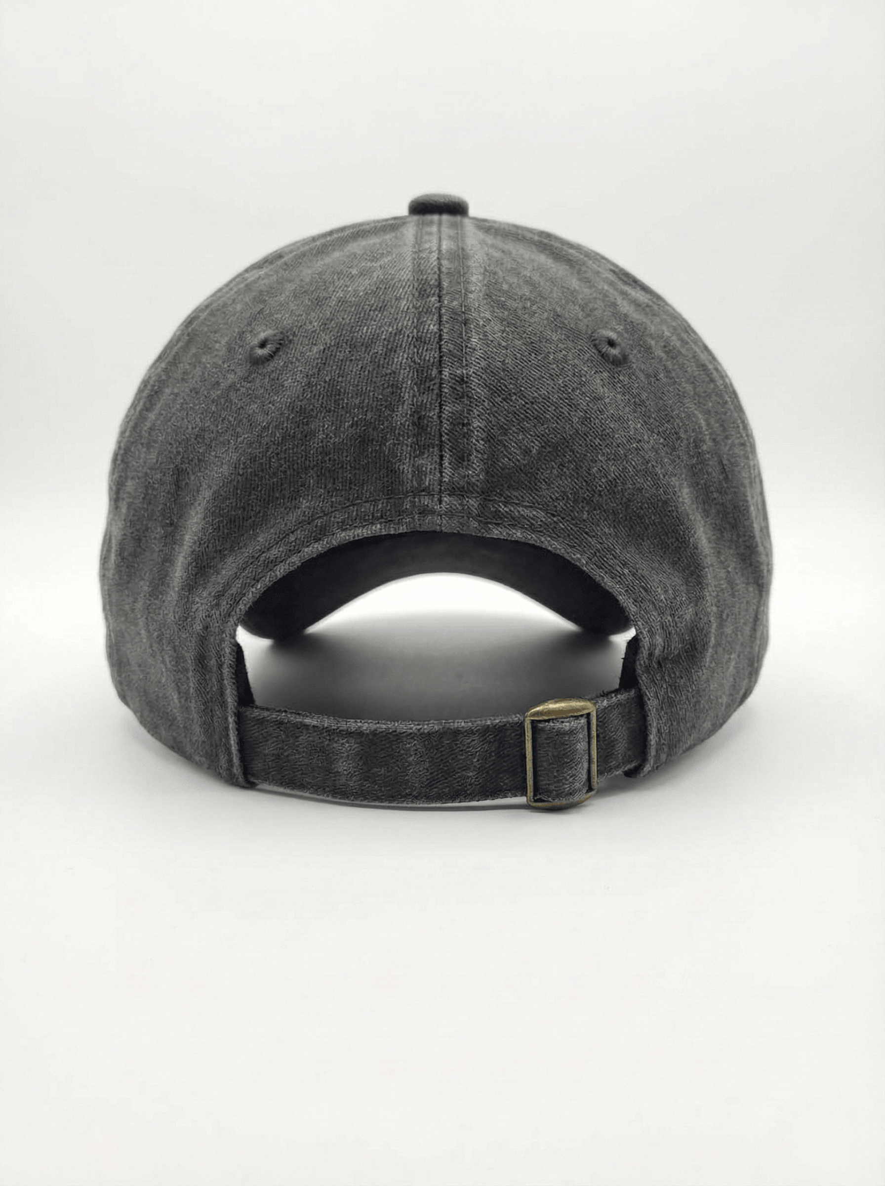 Cappello baseball nero Pepper Cap Cartepoker dettaglio chiusura posteriore